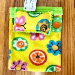 NWT Fleece blanket & pillow set for doll Barbie